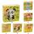 6 in 1 wooden puzzle with safari animals, 9 pieces
