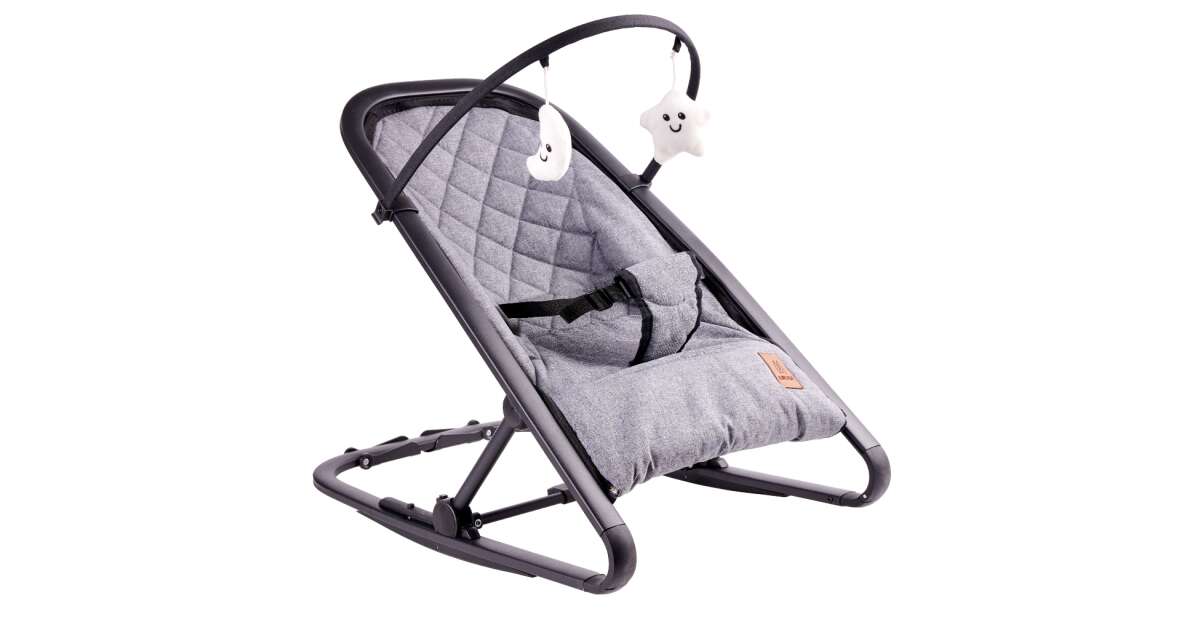 Gray baby hotsell rocking chair