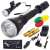 Bailong tactical flashlight Q2888 model with accessories