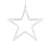 Fényfüggöny 138 LED USB - Cool White Star Light Detail
