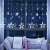 Fényfüggöny 138 LED USB - Cool White Star Curtain Lights Home Decoration
