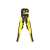 5 in 1 wire stripper, crimper, cutter, and terminal crimper, yellow and black, for electrical work
