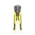 5 in 1 wire stripper, crimper, cutter, and terminal crimper, yellow and black, for electrical work