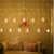 Fényfüggöny 108 LED warm white string lights living room decoration