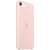 Husa din silicon Apple pentru iPhone 7, 8, SE 2020, SE 2022 - Roz Crem - Vizualizare laterală
