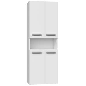 Adino Lungo Double s držiakom na bielizeň White