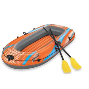 Bestway Kondor Elite 2000 felfújható csónak evezőkkel, narancssárga - Bestway