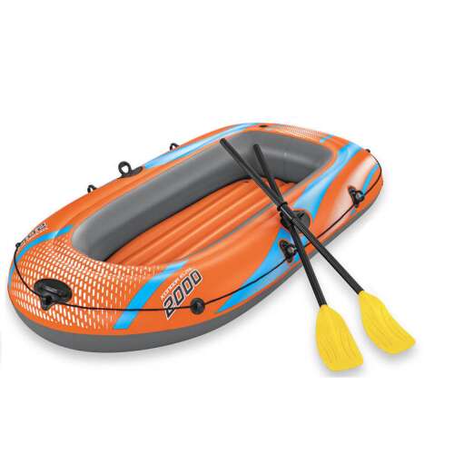 Bestway Kondor Elite felfújható csónak evezőkkel - narancssárga