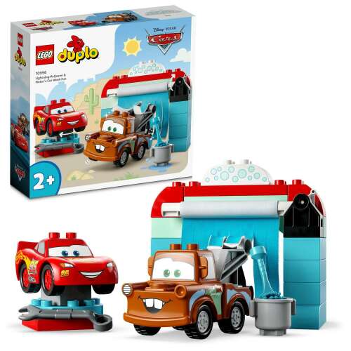 LEGO® DUPLO® Disney™ Villám McQueen és Matuka vidám autómosása 10996