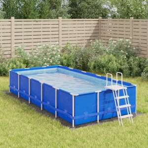 vidaXL világoszürke poliészter geotextília medencealátét 500 x 250 cm - Medence alátét