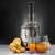 Gorenje JC805EII Juicer with fresh oranges and apricots