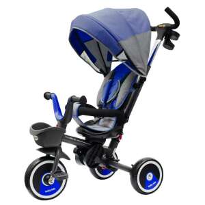 Baby Mix RELAX 360, Gyerek Tricikli 5 az 1-ben, Kék 60372248 Triciklik - 5 pontos biztonsági öv