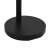Baza neagră a lămpii de podea vidaXL