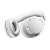 Audio-Technica ATH-M20xBTWH Bluetooth studio quality white headphones, side view