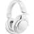 Audio-Technica ATH-M20xBTWH Bluetooth headphones, white, front view