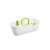 ProfiMATE Cleaning Caddy, white with green handle, organizer for cleaning supplies