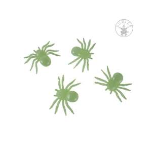 Fluoreszkálós pókok zöld 4 db 85282658 