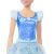 Nahaufnahme des Disney Prinzessin Cinderella Puppenkleides