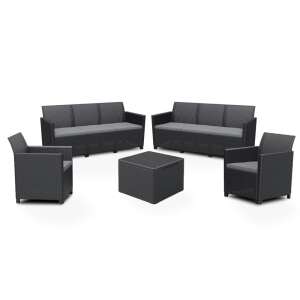 Claire Kerti Bútor Garnitúra - 8 Személyes - Grafit