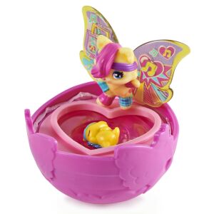 Hatchimals Rainbow-cation Big Kid und Baby Figuren mit Eierbasis - Hatchimals