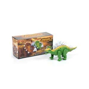 Sztegoszaurusz zöld színű dinoszaurusz figura fény effektekkel 85168727 Figura