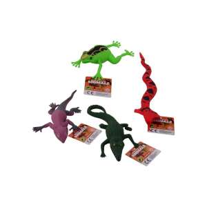 Stretchy animal toys, assorted colors, 1 piece, includes frog, snake, lizard, crocodile - Figure