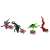 Stretchy animal toys, assorted colors, 1 piece, includes frog, snake, lizard, crocodile