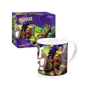 Cană ceramică Teenage Mutant Ninja Turtles cu Leonardo și ceilalți țestoși - Nonbrand Cani