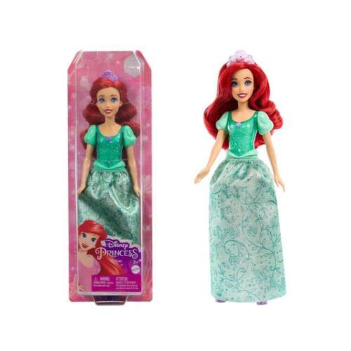 Disney Hercegnők: Csillogó Ariel hercegnő baba - Mattel