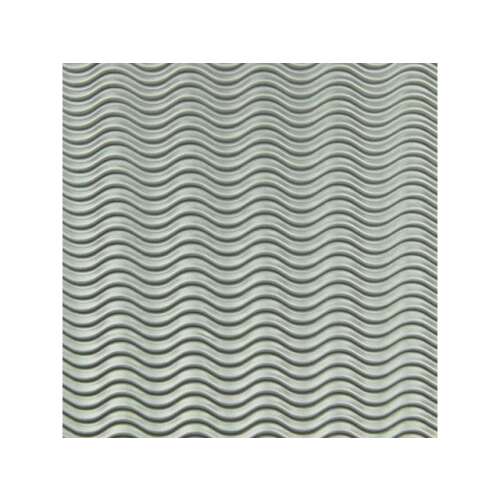 Silberwellpappe, 50x70cm, für Basteln und Dekoration