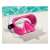 Guppy diving goggles for kids, pink, by the pool