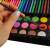Close-up of the XXL GIGA Creative Drawing and Painting Set with 288 pieces in a storage box, showing the watercolor paints