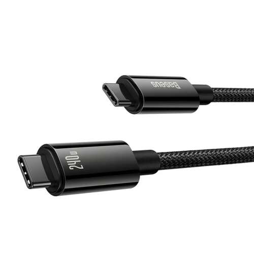 Kabel Baseus Baseus CAWJ040001 USB-C - USB-C kabel 240W 480Mb/s 1m - crni 80712465