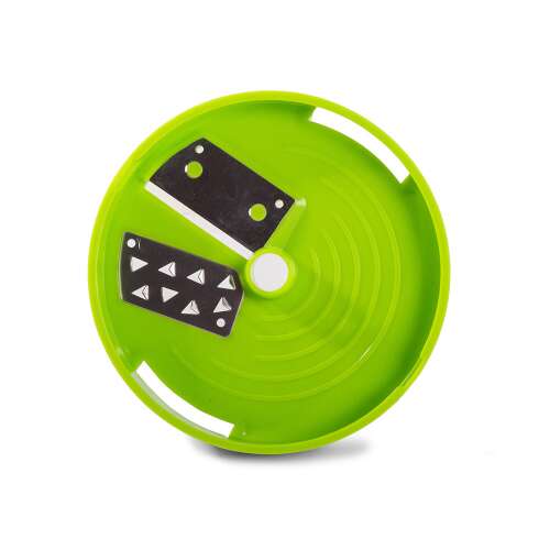 Feliator spirală verde pentru legume cu lame din oțel inoxidabil pentru tăieturi julienne