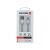 Swissten - adat- és töltőkábel textil bevonattal, USB/lightning, 0,2 m ezüst/fehér 80730609