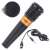 Black wired karaoke microphone with cable, Ilike brand