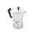 Aluminum coffee maker, 9 cups, 450ml, silver, black handle