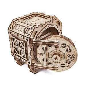 Puzzle 3D mecanic, Seif pentru bijuterii, WT, lemn, 259 piese 80727377 Machete