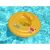 Bestway Swim Safe ABC Три-пръстенов бебешки пояс за плуване, жълт, в басейна
