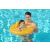 Colac de înot galben pentru bebeluși Bestway cu bebeluș și părinte în piscină