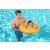 Bestway gelber Babyschwimmring mit Baby und Eltern im Pool