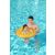 Bestway gelber Babyschwimmring mit Baby und Eltern im Pool