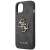 Guess iPhone 14 Hardcase, fekete arany logóval