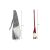 Christmas gnome dimensions, grey and red, holiday decoration