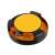 Rotating mouse toy for cats, black and yellow interactive cat toy