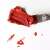 Rote Acrylfarbe, Maaleo