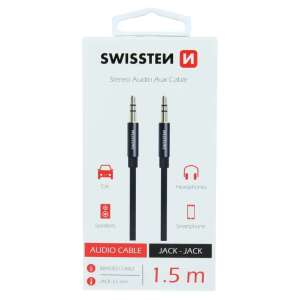 Swissten - sztereó audio aux kábel (jack-jack) 80729558 