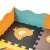 Foam puzzle mat / play mat for kids 25 pieces color 114cm x 114cm x 1cm 67558617