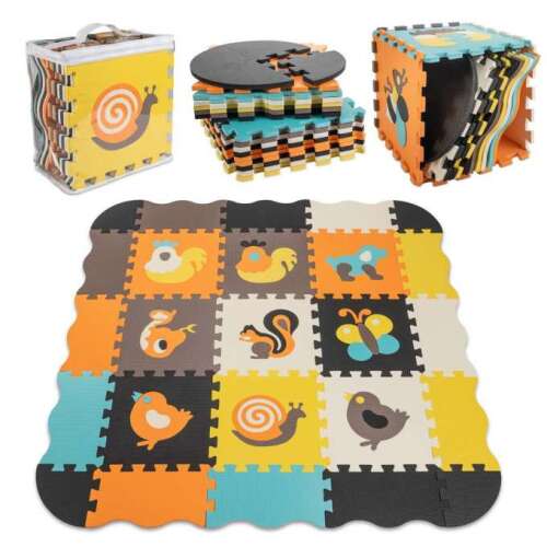 Foam puzzle mat / play mat for kids 25 pieces color 114cm x 114cm x 1cm 67558617