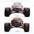 Spirit 1:16 scale 4WD RC Monster Truck, front and rear view